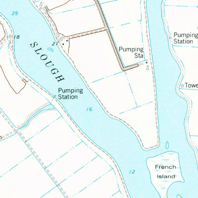 United States Geological Survey Liberty Island, CA (1978, 24000-Scale) digital map