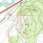 United States Geological Survey Liberty Lake, WA-ID (1973, 24000-Scale) digital map