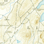 United States Geological Survey Liberty, ME (1916, 62500-Scale) digital map