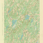 United States Geological Survey Liberty, ME (1942, 62500-Scale) digital map