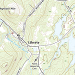 United States Geological Survey Liberty, ME (2021, 24000-Scale) digital map