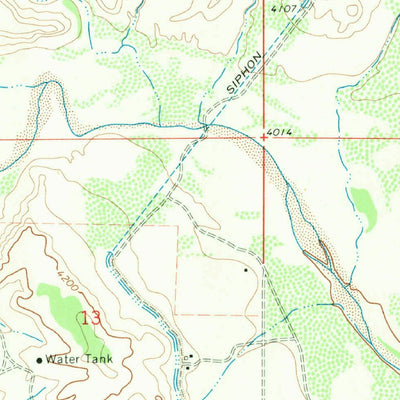 United States Geological Survey Liberty Mesa, NM (1967, 24000-Scale) digital map