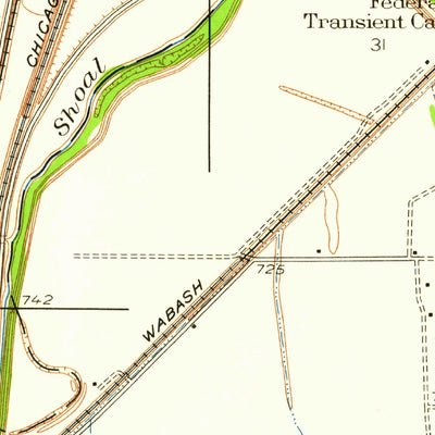 United States Geological Survey Liberty, MO (1935, 24000-Scale) digital map
