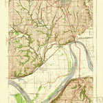United States Geological Survey Liberty, MO (1940, 31680-Scale) digital map