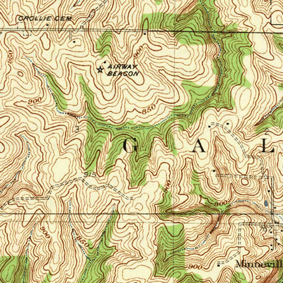 United States Geological Survey Liberty, MO (1940, 31680-Scale) digital map
