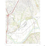 United States Geological Survey Liberty, MO (2021, 24000-Scale) digital map