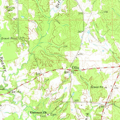 United States Geological Survey Liberty, MS (1961, 62500-Scale) digital map