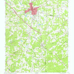 United States Geological Survey Liberty, NC (1974, 24000-Scale) digital map