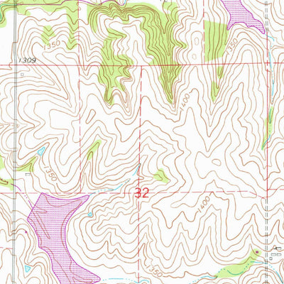 United States Geological Survey Liberty, NE-KS (1965, 24000-Scale) digital map