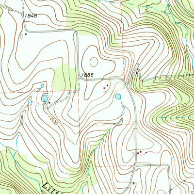 United States Geological Survey Liberty, PA (1969, 24000-Scale) digital map