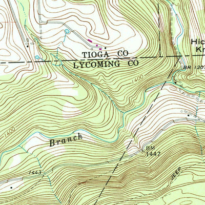 United States Geological Survey Liberty, PA (1969, 24000-Scale) digital map