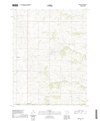 United States Geological Survey Liberty SE, NE (2021, 24000-Scale) digital map