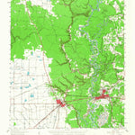 United States Geological Survey Liberty, TX (1955, 62500-Scale) digital map