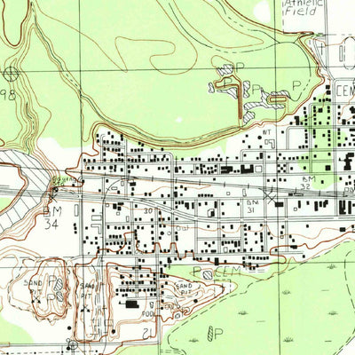 United States Geological Survey Liberty, TX (1984, 24000-Scale) digital map