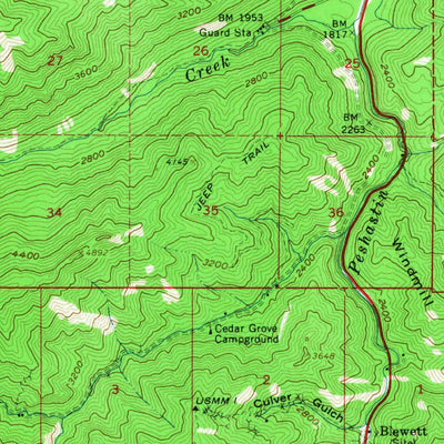 United States Geological Survey Liberty, WA (1961, 62500-Scale) digital map
