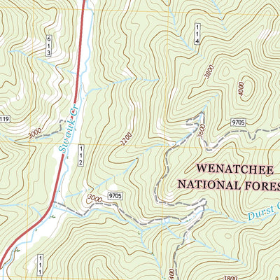 United States Geological Survey Liberty, WA (2020, 24000-Scale) digital map