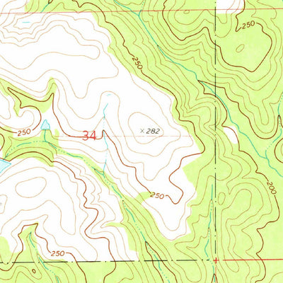 United States Geological Survey Libertyville, AL (1971, 24000-Scale) digital map