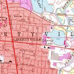 United States Geological Survey Libertyville, IL (1960, 24000-Scale) digital map
