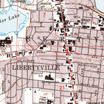 United States Geological Survey Libertyville, IL (1993, 24000-Scale) digital map