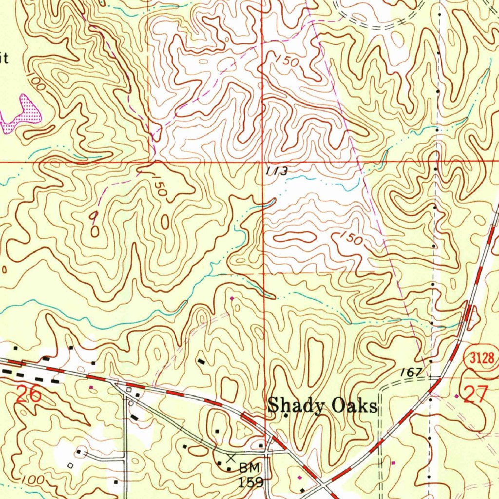 Libuse, LA (1972, 24000-Scale) Map by United States Geological Survey ...