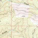 United States Geological Survey Lick Creek, MT (1974, 24000-Scale) digital map