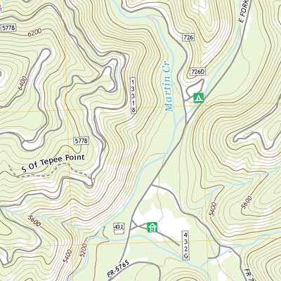 United States Geological Survey Lick Creek, MT (2020, 24000-Scale) digital map