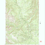 United States Geological Survey Lick Creek, OR (1990, 24000-Scale) digital map