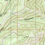 United States Geological Survey Lick Creek, OR (1990, 24000-Scale) digital map