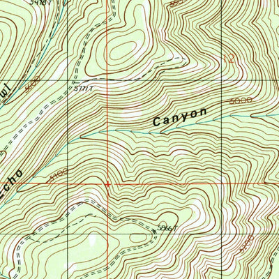 United States Geological Survey Lick Creek, OR (1990, 24000-Scale) digital map
