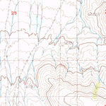 United States Geological Survey Lida Wash, NV (1987, 24000-Scale) digital map