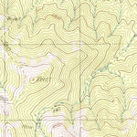 United States Geological Survey Lida Wash, NV (1987, 24000-Scale) digital map