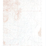 United States Geological Survey Lida Wash NW, NV (1987, 24000-Scale) digital map