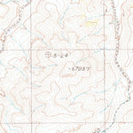 United States Geological Survey Lida Wash SW, NV (1987, 24000-Scale) digital map