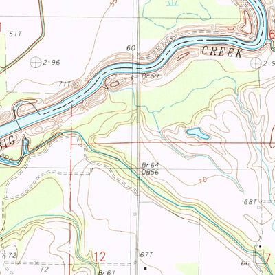 United States Geological Survey Liddieville, LA (1983, 24000-Scale) digital map