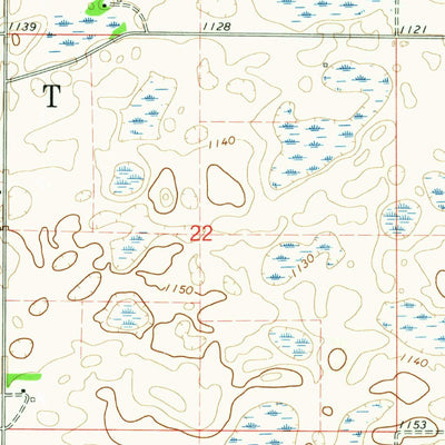United States Geological Survey Lidgerwood, ND (1964, 24000-Scale) digital map