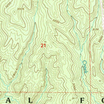 United States Geological Survey Liebre Mountain, CA (1995, 24000-Scale) digital map