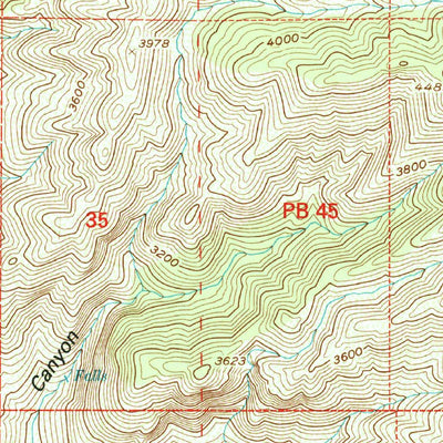 United States Geological Survey Liebre Mountain, CA (1995, 24000-Scale) digital map