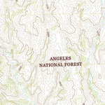 United States Geological Survey Liebre Mountain, CA (2018, 24000-Scale) digital map