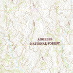 United States Geological Survey Liebre Mountain, CA (2022, 24000-Scale) digital map