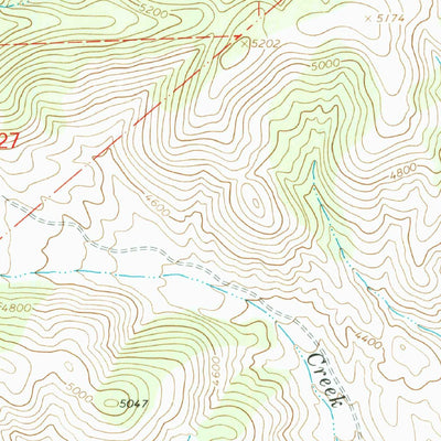 United States Geological Survey Liebre Twins, CA (1965, 24000-Scale) digital map