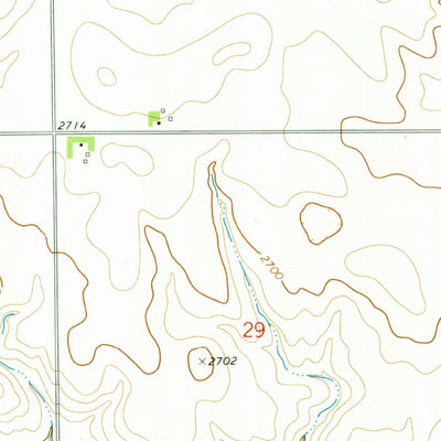 United States Geological Survey Liens Dams, ND (1973, 24000-Scale) digital map
