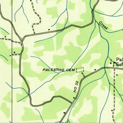 United States Geological Survey Life, TN (1936, 24000-Scale) digital map