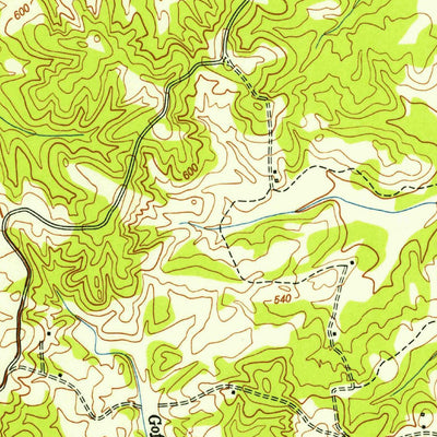 United States Geological Survey Life, TN (1950, 24000-Scale) digital map