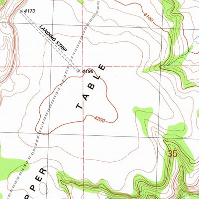 United States Geological Survey Liggett Table, OR (1982, 24000-Scale) digital map