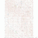 United States Geological Survey Lightning Butte, MT (1982, 24000-Scale) digital map