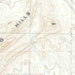 United States Geological Survey Lightning Hills, TX (1983, 24000-Scale) digital map
