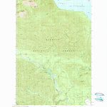 United States Geological Survey Lightning Peak, WA (1990, 24000-Scale) digital map