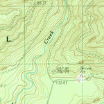 United States Geological Survey Lightning Peak, WA (1990, 24000-Scale) digital map