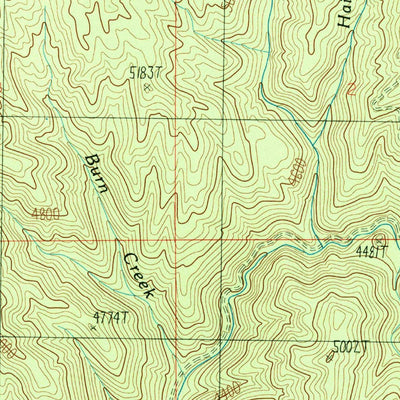 United States Geological Survey Lightning Ridge, ID (1988, 24000-Scale) digital map