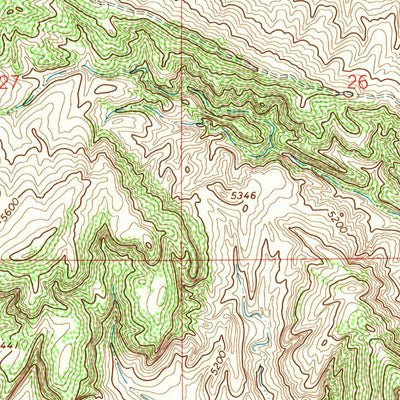 United States Geological Survey Lightning Ridge, WY (1967, 24000-Scale) digital map